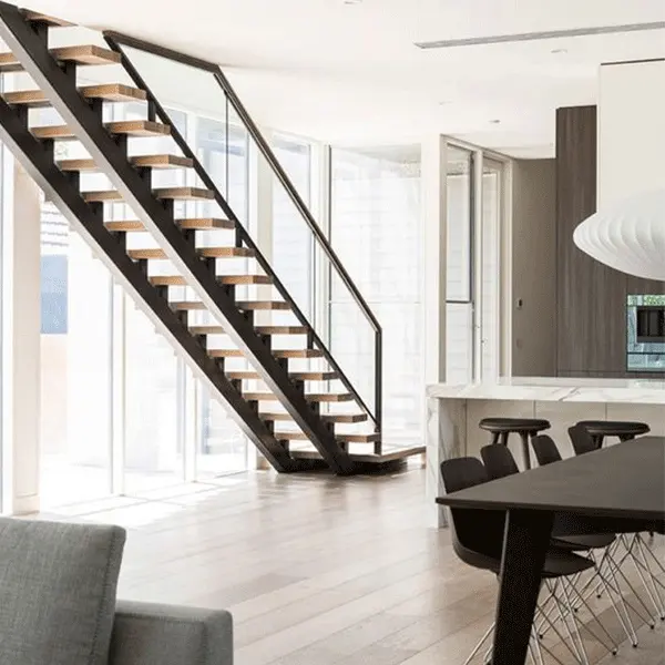 Two Side Stringer Stairs