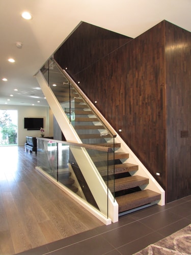 Open Stringer Stairs in Toronto Toronto Modern Stairs