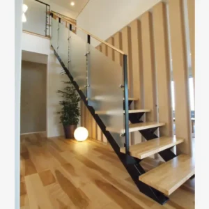 Modern Twin Stringer Stairs